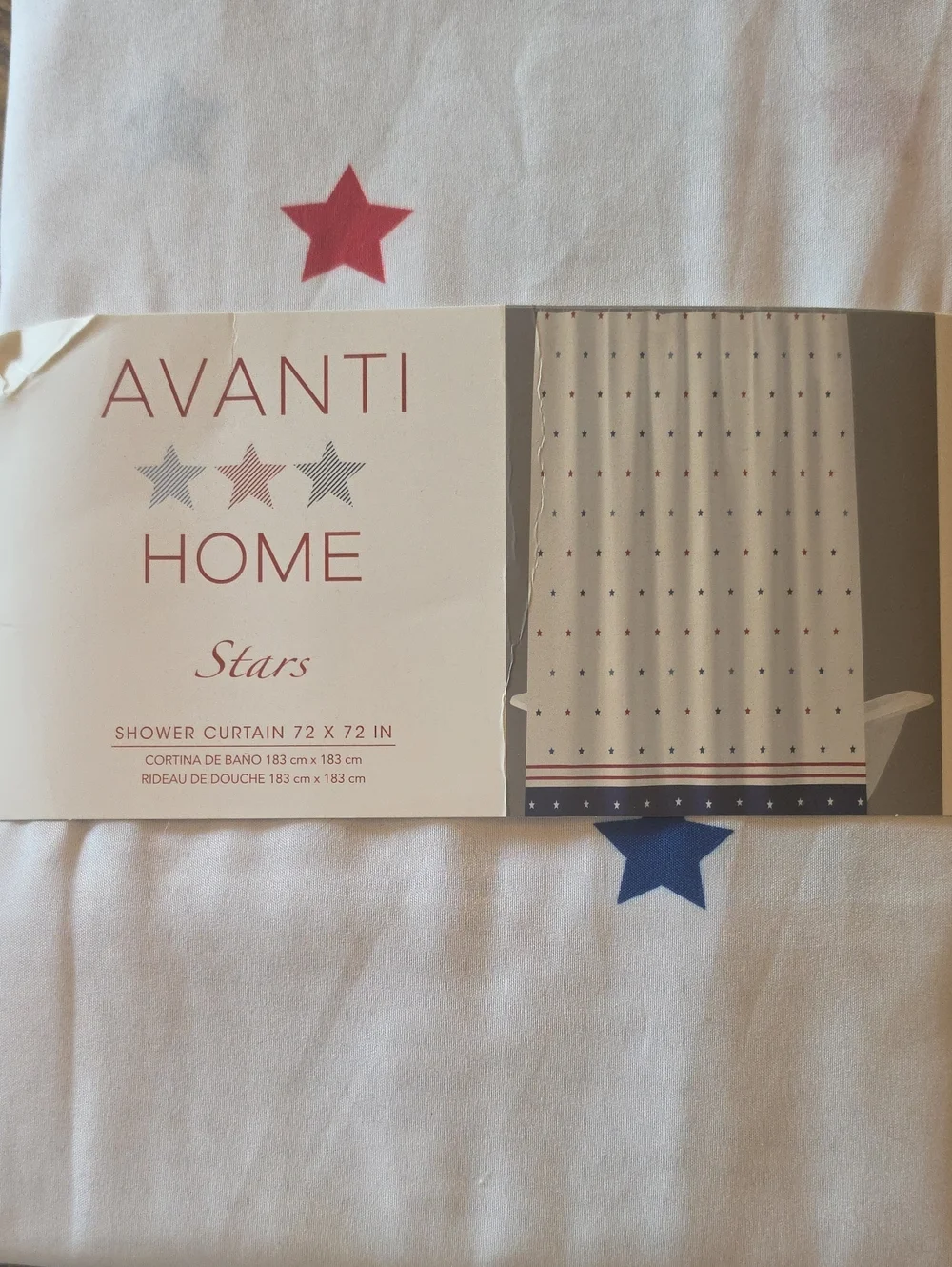 Avanti white shower